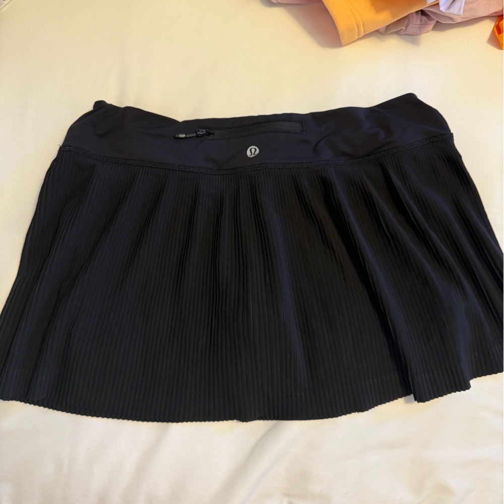 Lululemon Athletica Black Mini Skirt